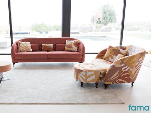 Sofa astoria fama modular chaise longue tapiceria