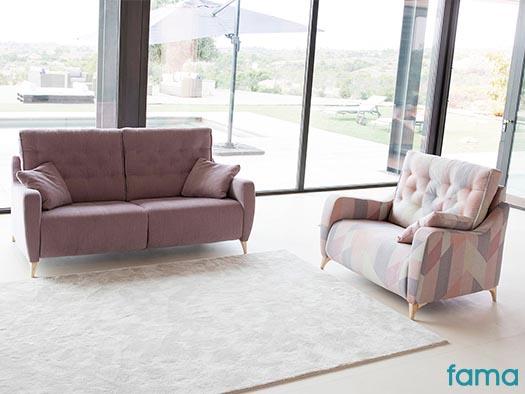 Sofa avalon fama modular chaise longue tapiceria