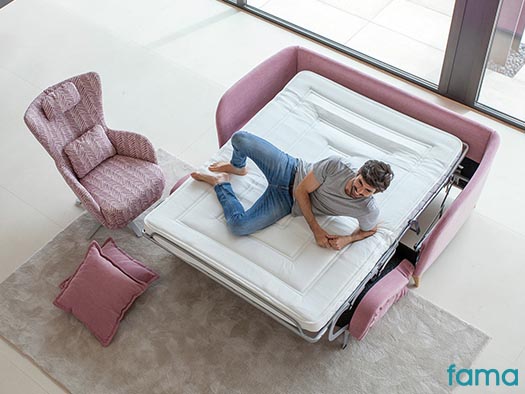 Sofa gala fama cama tapiceria