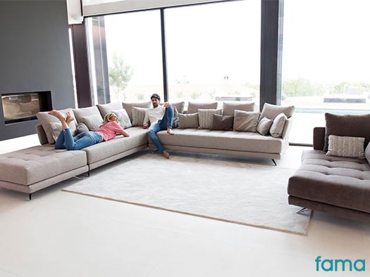 Sofa pacific cama fama modular chaise longue tapiceria