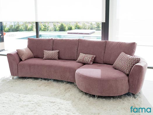 Sofa valentina fama modular chaise longue tapiceria