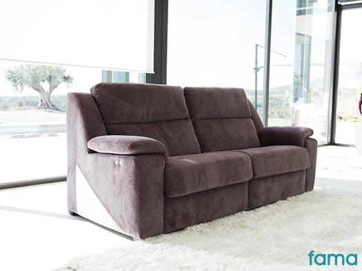 Sofa vianna relax motor fama modular chaise longue tapiceria