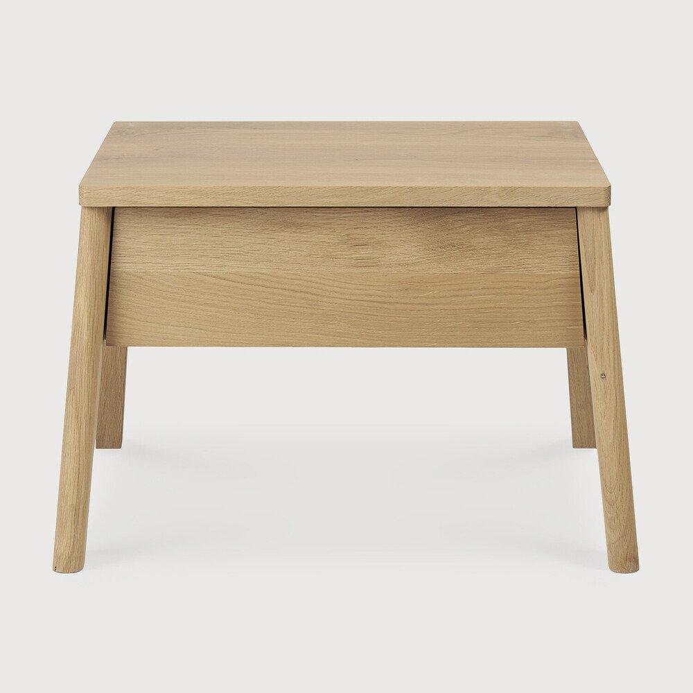 mesita noche air roble macizo natural cajon ethnicraft tuesta